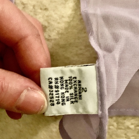 Armani Exchange Silk Scarf - Picture 2 of 2